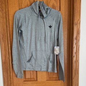 New with tags hooded long sleeve tee